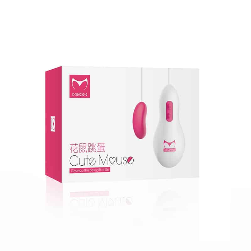 11436843559-ln0081.jpg Meware single egg gloss - Cápsula vibratória com 12 modos de vibração e controle em forma de mouse | 6,1 x 3,1 cm - Imagem 1