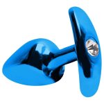 Kit Plug Anal Médio Em Metal Azul 4x1 – Linha Hard - Imagem 2