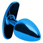 Kit Plug Anal Médio Em Metal Azul 4x1 – Linha Hard - Imagem 3