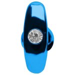 Kit Plug Anal Médio Em Metal Azul 4x1 – Linha Hard - Imagem 5