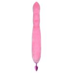 Plug Anal Com Rabo Grande Rosa - Linha Hard - Imagem 2