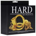 Kit algemas com plug anal Preto cravejado com strass tamanho P hard - Imagem 7