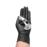 Plug anal de metal cromado tamanho G linha signos hard - Imagem 6