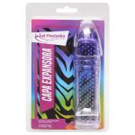 Capa Peniana Expansora Texturizada com Nódulos Massageadores Lilás 14cm – La Pimienta - Imagem 4