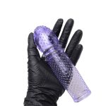 Capa Peniana Expansora Texturizada com Nódulos Massageadores Lilás 14cm – La Pimienta - Imagem 3