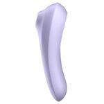 Sugador 2 em 1 recarregável com 11 intensidades de sucção e vibração - satisfyer dual pleasure - Imagem 5
