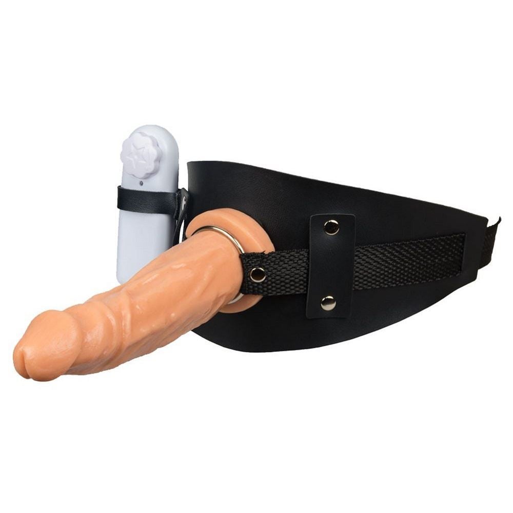 15183309857-l239.jpg Cinta Peniana De Coxa Com Prótese Com Vibrador De 16 X 3,4 Cm – La Pimienta - Imagem 1