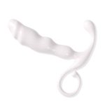 Prostatic massager "m" - Massageador de próstata escalonado em abs atóxico com alça de segurança 11 x 2,8 cm - Imagem 2