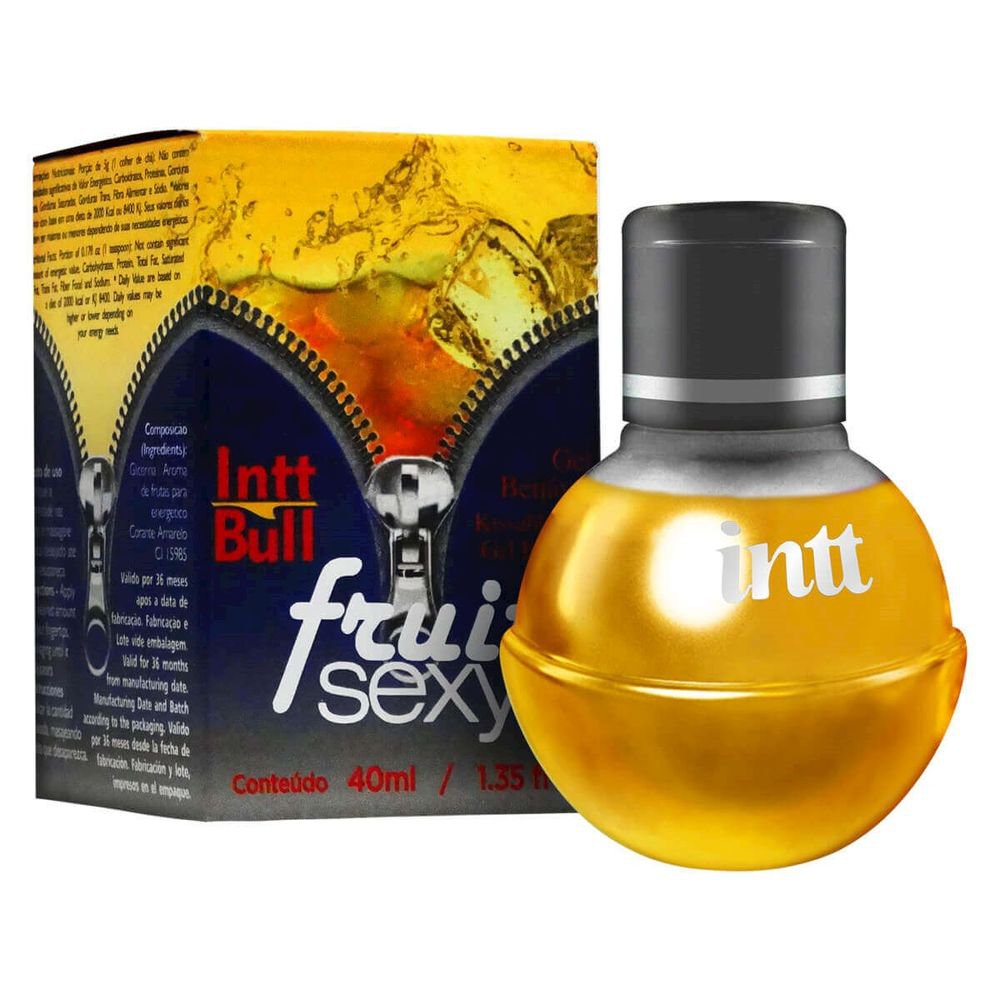 15185290754-intt-r01-01.jpg Intt bull fruit sexy - Gel comestível que esquenta com sabor de energético - Imagem 1
