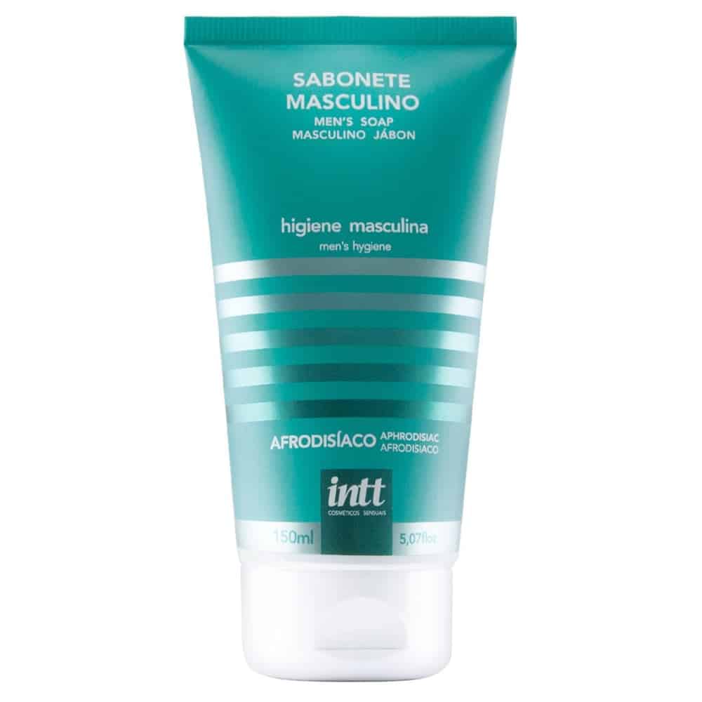 Sabonete Íntimo Masculino Afrodisíaco Corporal Menta 150ml Intt Sabonete Íntimo Masculino Afrodisíaco Corporal Menta 150ml Intt