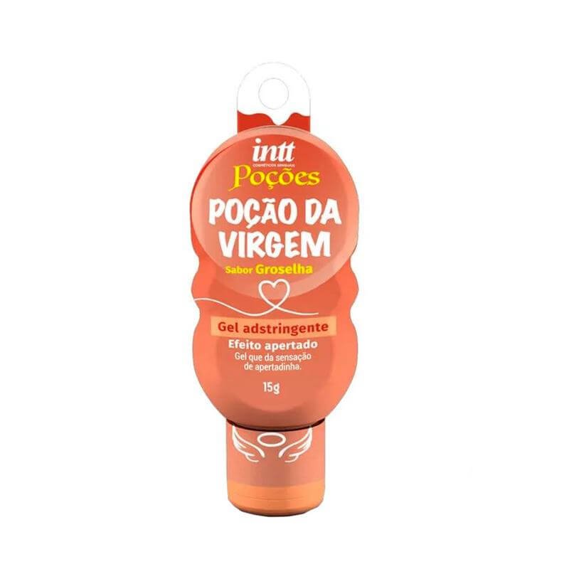 15185456249-pr0002.jpg Intt poções - Gel adstringente feminino poção da virgem no sabor de groselha - 15g - Imagem 1
