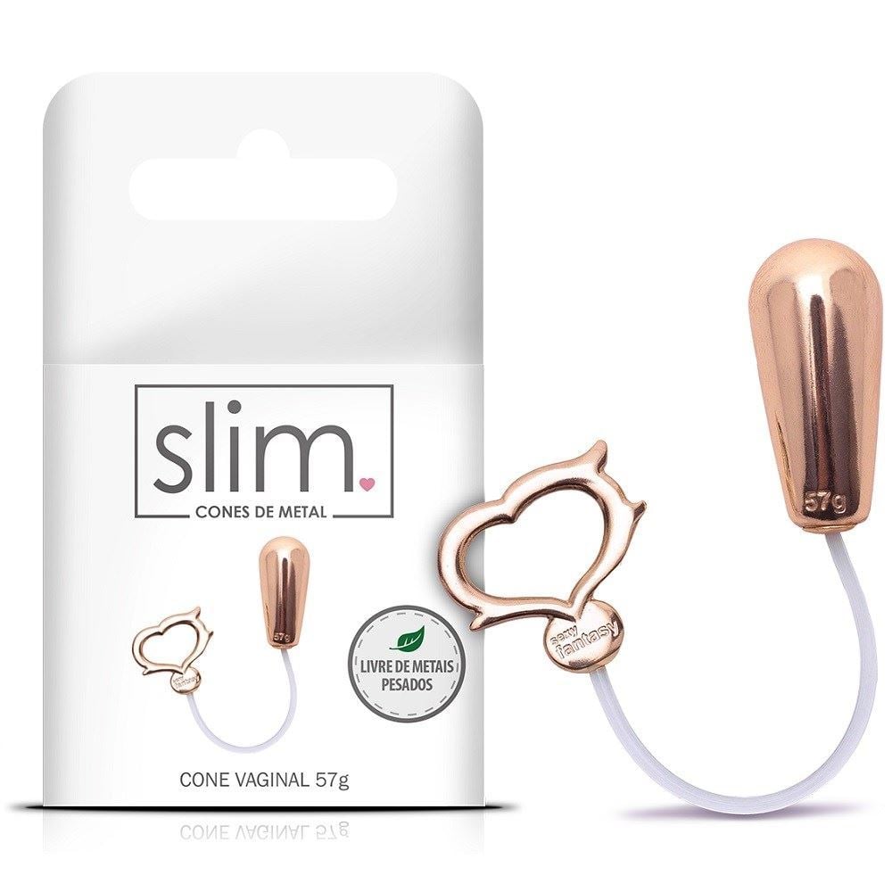 15186621528-mt036.jpg Cone vaginal para pompoarismo em metal rose 57g - Imagem 1