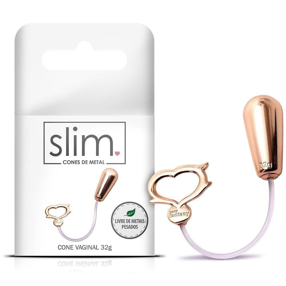 15186621539-mt034.jpg Cone vaginal para pompoarismo em metal rose 32g - Imagem 1