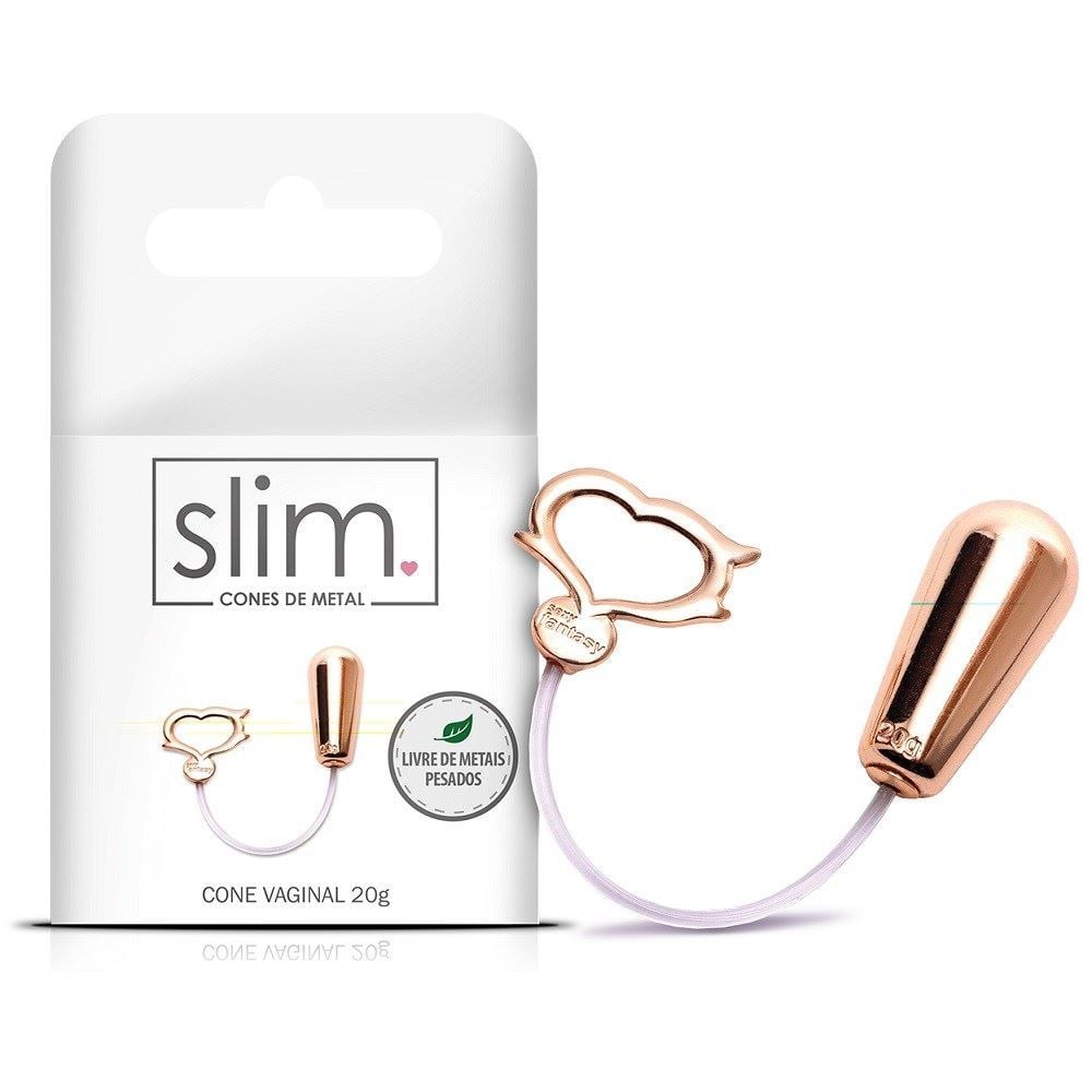 15186621551-mt033.jpg Cone vaginal para pompoarismo em metal rose 20g - Imagem 1