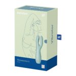 Satisfyer Threesome 3 Verde - Vibrador e estimulador de clitoris - Imagem 10
