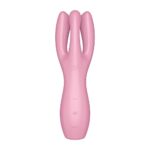 Satisfyer Threesome 3 na cor rosa - Vibrador e estimulador de clitoris - Imagem 2