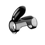 Capa peniana com estimulador clitoriano Vibrating Ring - Imagem 3