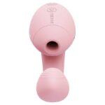 Kistoy tina mini - Vibrador estimulador de ponto g e clítoris com 10 modos de vibração e tecnologia de sucção - Rosa - Imagem 5