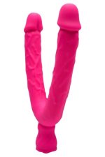 Pênis Duplo Com Vibro Flexible Alwup 26x3,5cm - Imagem 2