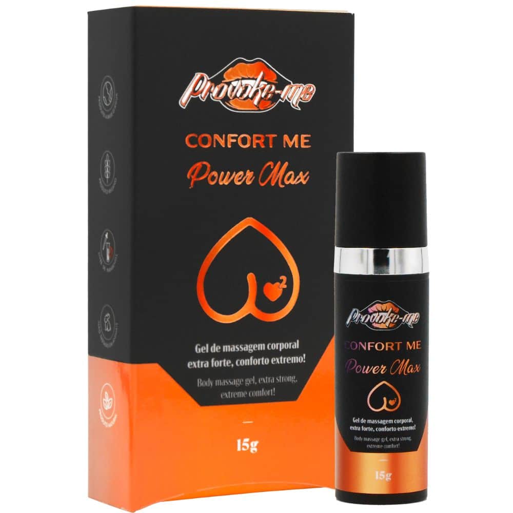 Confort me power max Gel dessensibilizante anal 15g Provoke-me Confort me power max Gel dessensibilizante anal 15g Provoke-me - Imagem 1