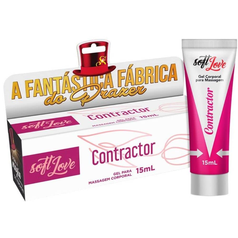 Contractor Gel Adstringente feminino 15Ml Soft Love Contractor Gel Adstringente feminino 15Ml Soft Love - Imagem 1