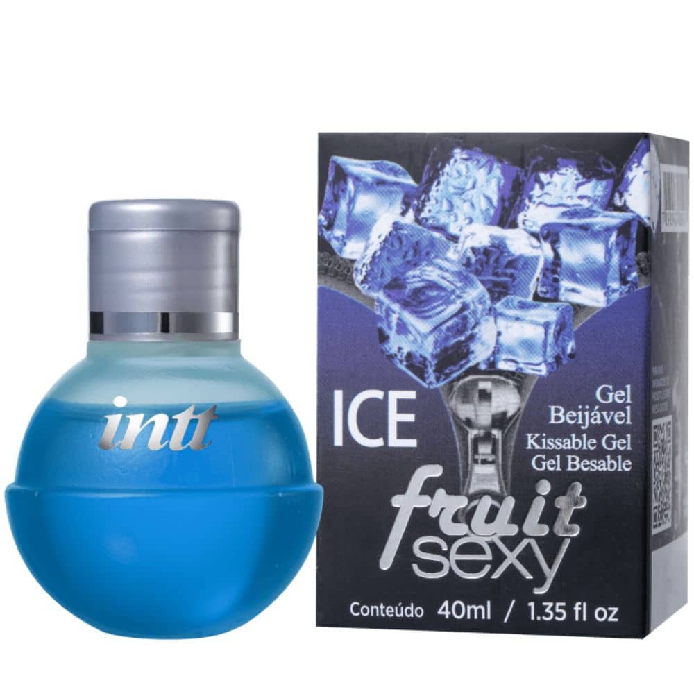 Intt Fruit Sexy ice Intt Fruit Sexy - Gel beijável corporal que esfria - 40 ml | sabor: ice - Imagem 1