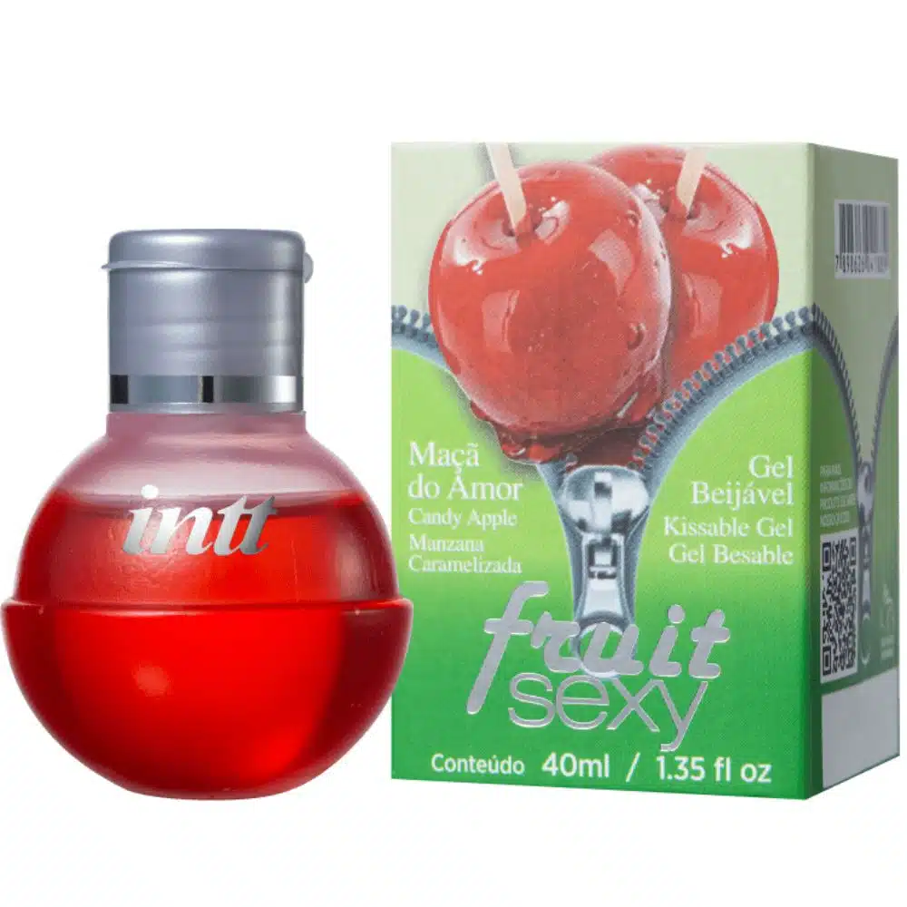Intt Fruit Sexy maçã do amor gel beijável comestível