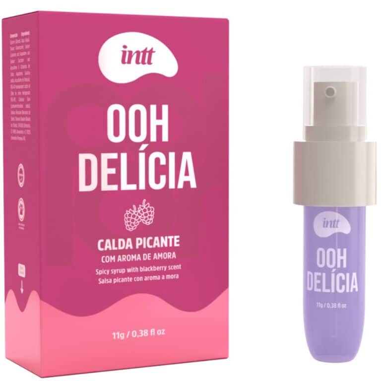 OOH Delícia Amora Calda Picante 11g Linha Collors - Intt