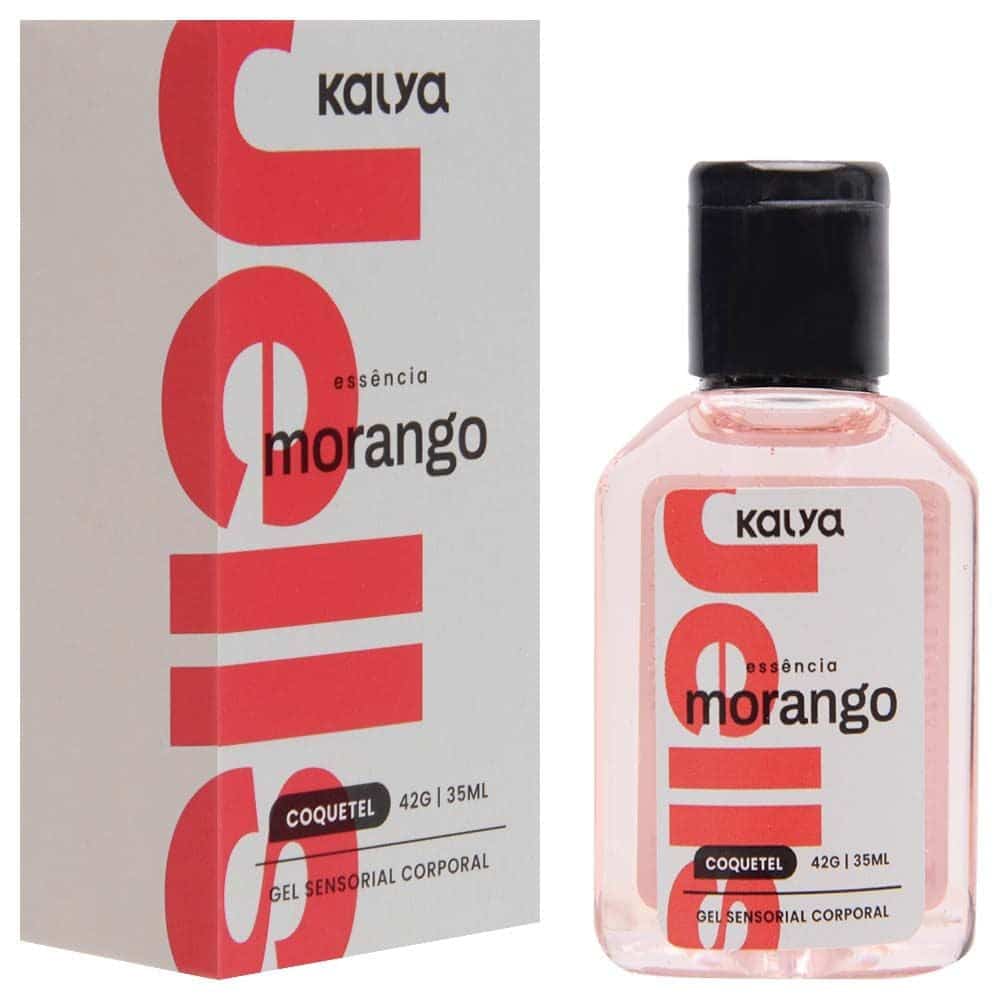 Jells Coquetel Gel Comestível Hot morango 30Ml Kalya (1) Jells Coquetel Gel Comestível Hot morango 30Ml Kalya - Imagem 1