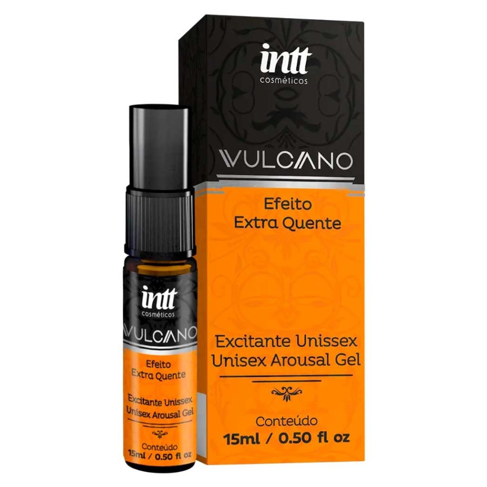 Vulcano Gel Unissex Efeito Quente 15ml Intt-01 Vulcano Gel Unissex Efeito Quente 15ml Intt-01