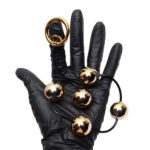 Less Bolinha tailandesa Dourado G metalizada hard - Imagem 4