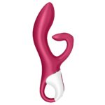 Satisfyer embrace me vermelho Vibrador estimulador de clitóris e ponto g com motor duplo 12 modos de vibrações potentes - Imagem 3