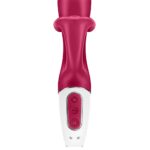 Satisfyer embrace me vermelho Vibrador estimulador de clitóris e ponto g com motor duplo 12 modos de vibrações potentes - Imagem 4