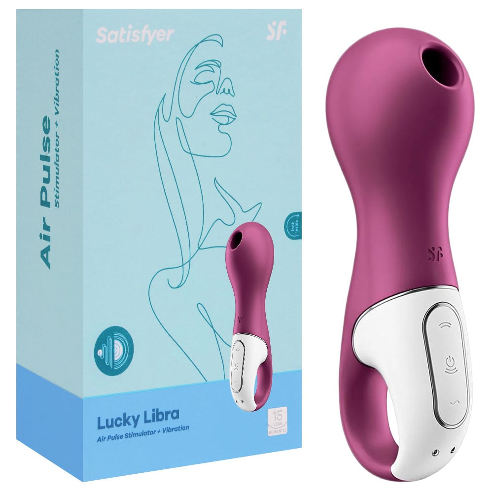 15185416010-sf2044-01.jpg Estimulador Clitoriano Com 11 Intensidades De Sucção e Vibração - Satisfyer Lucky Libra - Imagem 1