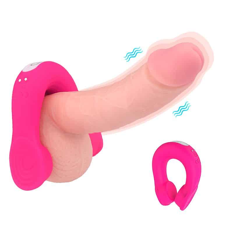 15186298608-12350-4.jpg S hande song rct - Massageador de testículos a prova d'água com 9 modos de vibração e controle remoto sem fio - 9,3 x 3, - Imagem 1