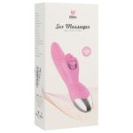 Dibe sex massager - Vibrador estimulador de ponto g e clítoris com efeito simulador de sexo oral com línguas giratóri - Imagem 7