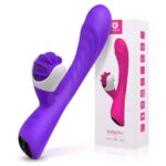 vibrador ponto g recarregável com 9 modos de vibração e língua estimuladora - Nymph - Imagem 3