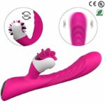 vibrador ponto g recarregável com 9 modos de vibração e língua estimuladora - Nymph - Imagem 4