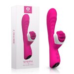 vibrador ponto g recarregável com 9 modos de vibração e língua estimuladora - Nymph - Imagem 2