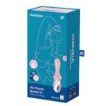 Satisfyer Air pump booty 5+ Vibrador inflável controlado por app inteligente - Rosa - Imagem 4