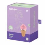 Estimulador clitoriano com 5 modos de vibração - Satisfyer sweet treat lay-on - Imagem 8