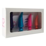 Dilatadores anais - kit de 4 dilatadores anais com cores e tamanhos diferentes feito em laprene gelfex - Sexy fantasy - Imagem 2