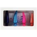 Dilatadores anais - kit de 4 dilatadores anais com cores e tamanhos diferentes feito em laprene gelfex - Sexy fantasy - Imagem 4