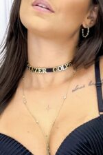 Gargantilha  choker personalizável - Imagem 4