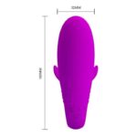 Pretty love Jordyn - Vibrador de ponto g recarregável em forma de baleia com 12 modos de vibração e controle remoto - Imagem 5