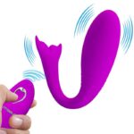 Pretty love Jordyn - Vibrador de ponto g recarregável em forma de baleia com 12 modos de vibração e controle remoto - Imagem 2