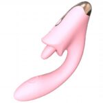 Vibrador de Ponto G e clitóris com Língua e Dedilhar Tapping Viola - S-Hande - Imagem 2