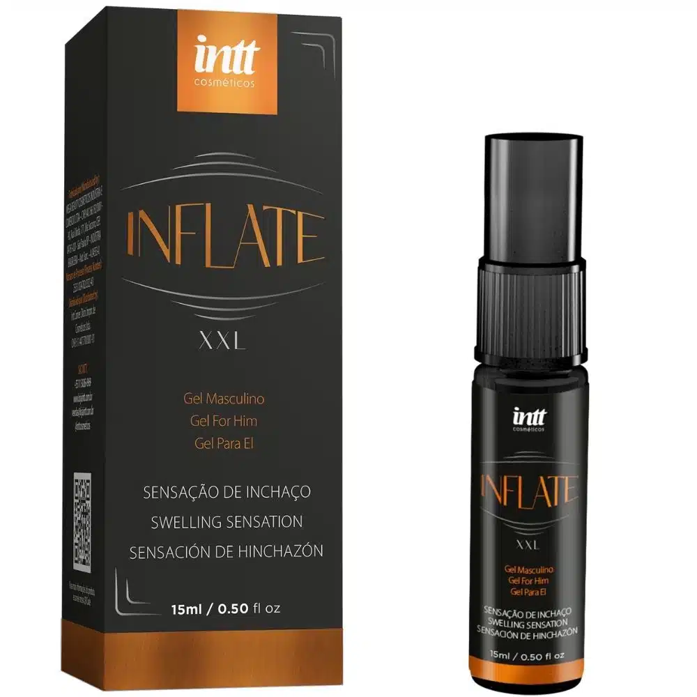 Inflate Gel Estimulante Vasodilatador Masculino INTT XXL 15ml