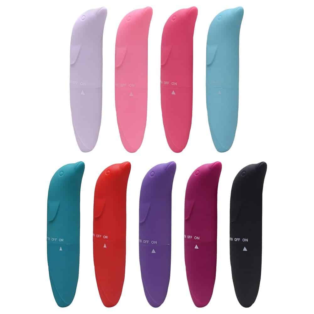 15330563232-16839102613778-zoom.jpg Vibrador ponto g aveludado com formato golfinho - Imagem 1