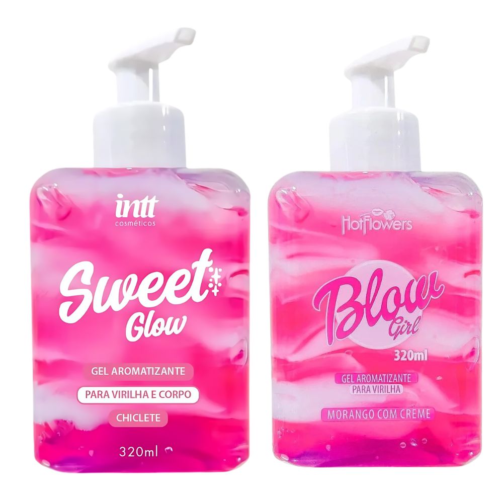 kit blow e glow da intt Kit sensação do momento Blow girl + Sweet Glow da intt - Imagem 1